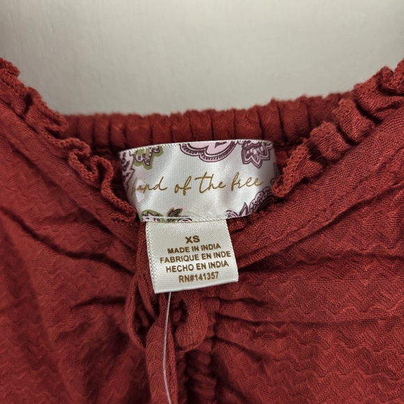 NWT Band of the Free red maxi dress XS - Picture 3 of 8